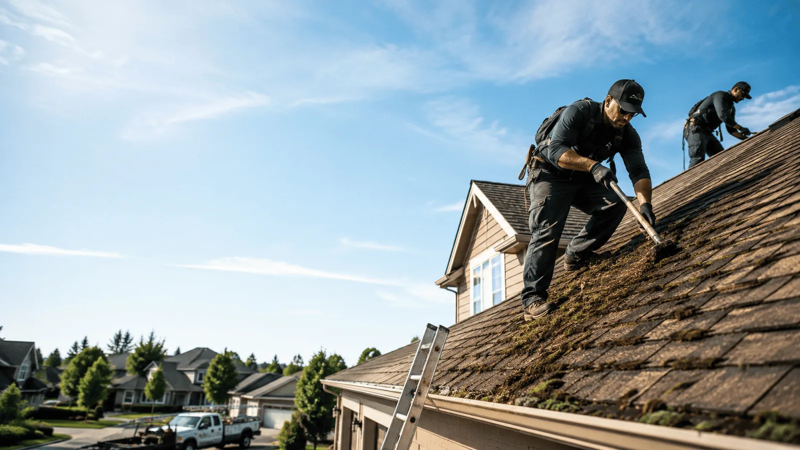 Roof Moss Removal in Sabinal, TX near me
